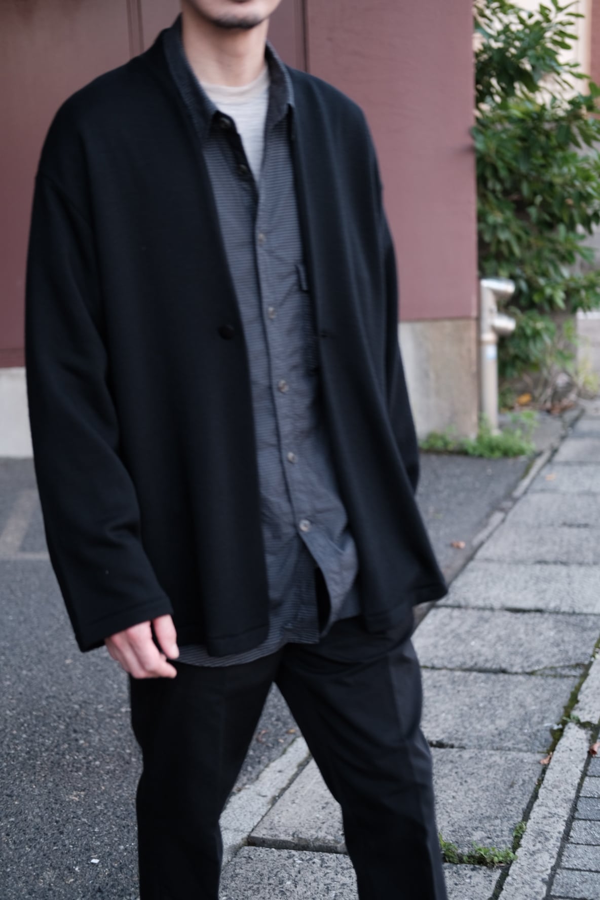 MITTAN＜ミッタン＞スーパー120'sウール裏毛カーディガン | Inhigh