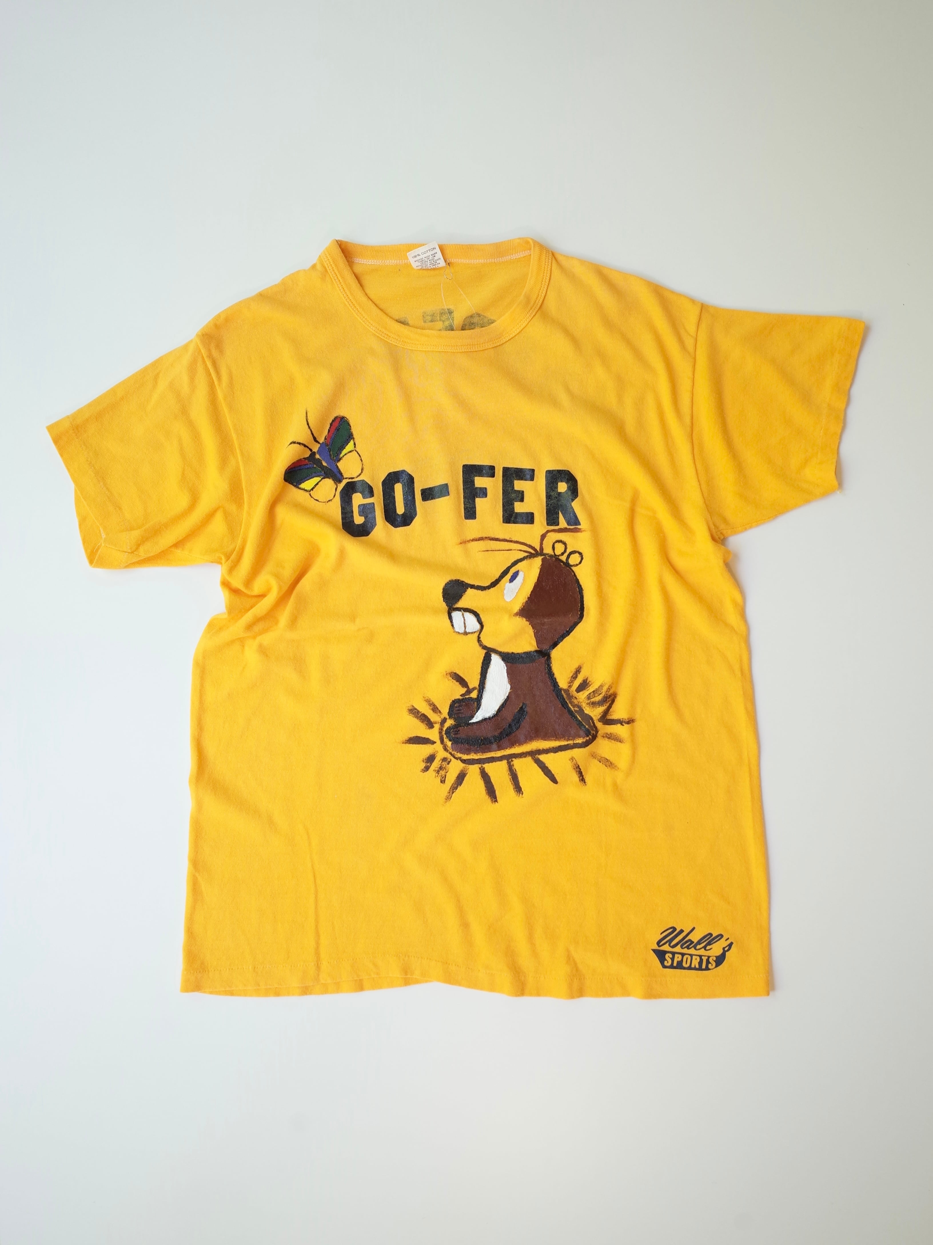 70-80s Hand paint tee