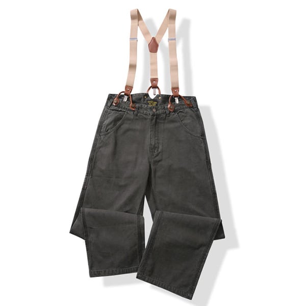 Wide silhouette pants P468