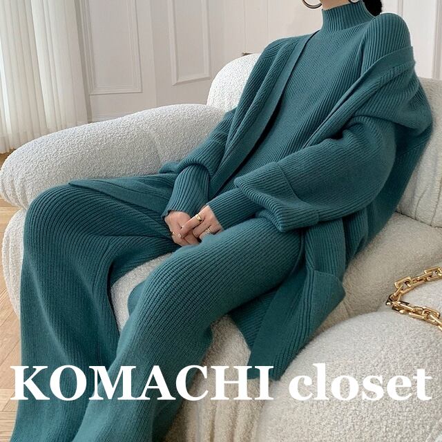 【送料無料】 ニットセットアップ パンツセットアップ ワイドパンツ リブニット 3点セット 韓国 レディース オルチャン ハイネック ジャケット ニットカーディガン スリーピース 黒 ブラック 茶色 ブラウン オフホワイト ポケット ベルト付き ニットパンツ ニット3点セット ハイネック 女子会 大人可愛い きれいめ 大人 オトナ女子 秋冬 秋 冬 春 暖かい フリーサイズ 大人カラー 食事会 10代 20代 30代 40代 50代 デート 旅行 着回し 着痩せ モテ こなれ感 抜け感