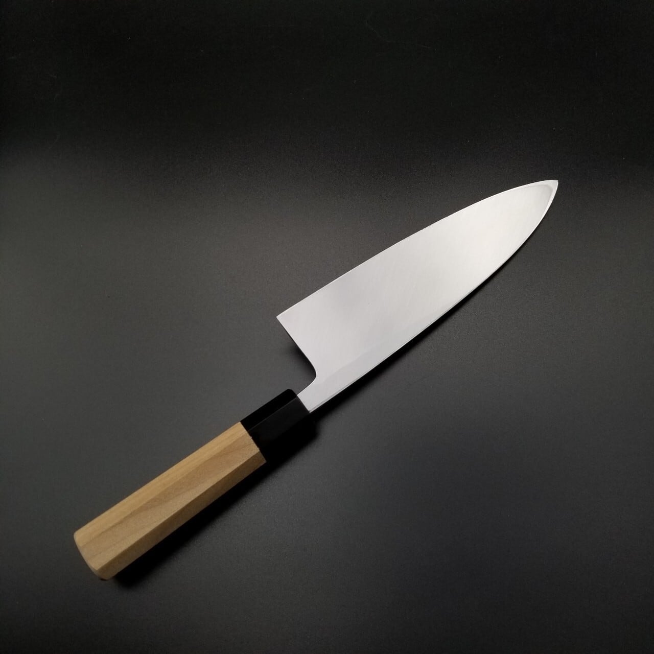 白ニ鋼 舟行包丁 195㎜ 6.5寸 白ニ鋼出刃包丁195㎜