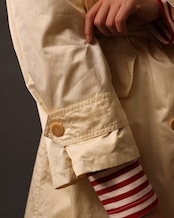 1980's Valentino - Miss V / Belted Trench Coat