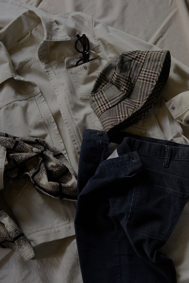 blackbird / bucket hat (check)