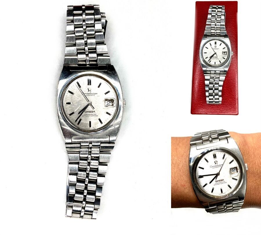 OMEGA オメガ コンステレーション デイデイト メンズ AT 自動巻き オートマ 時計