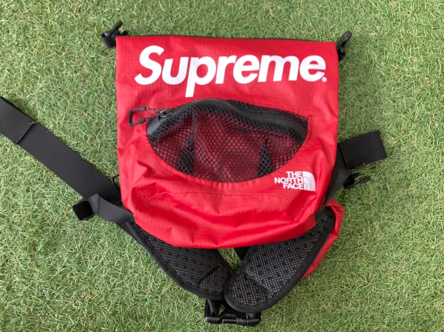 20％OFF Supreme 17SS × THE NORTH FACE WATERPROOF WAIST BAG RED 100JL1899 |  BRAND BUYERS OSAKA