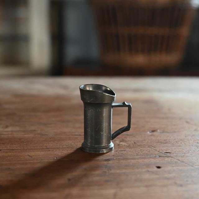 Pewter Measure Cup / ピューター メジャー カップ【B】〈 エタン・一輪挿し・店舗什器・食器・アンティーク・ヴィンテージ 〉114002