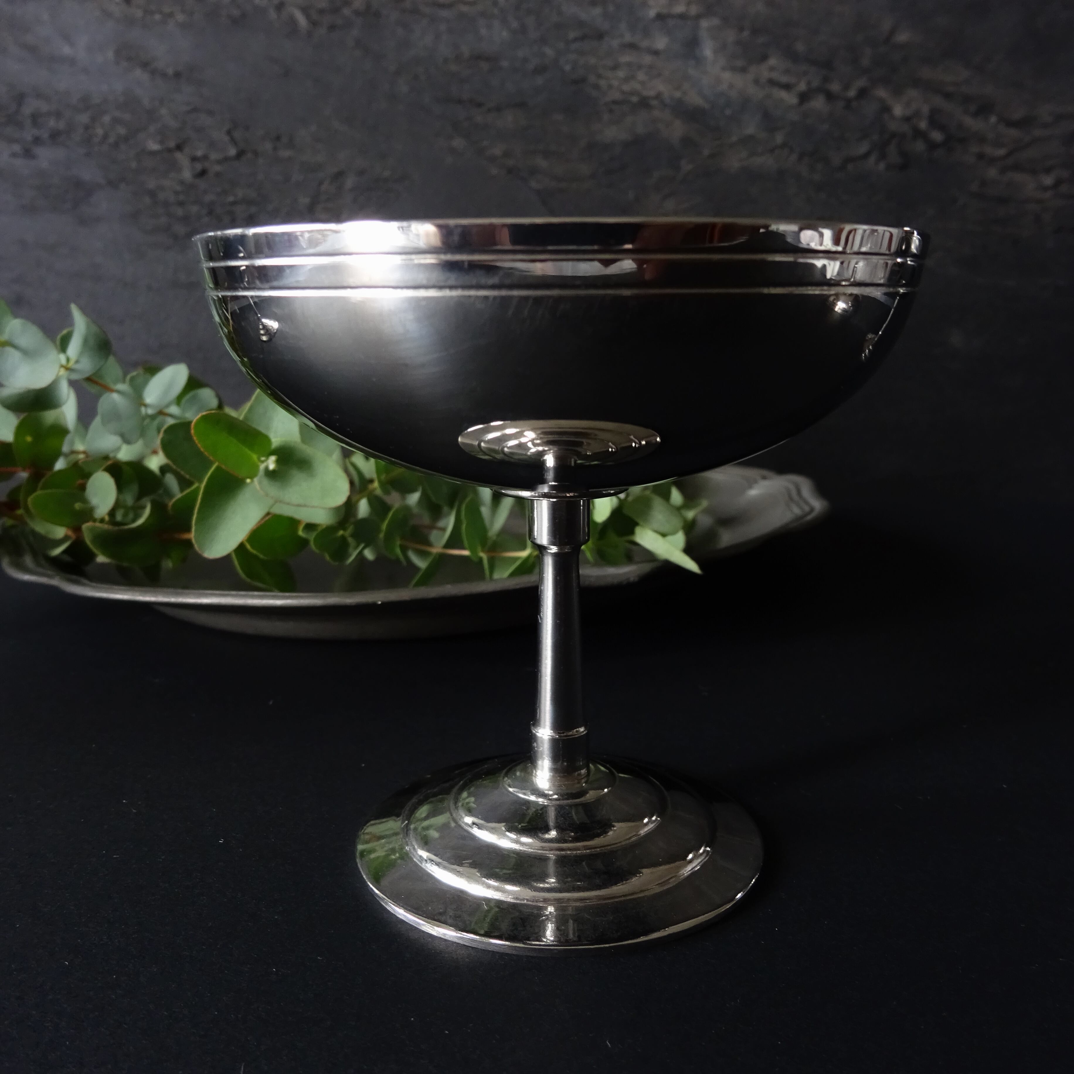 【 Épuisé 】LETANG REMY  Coupe à Glace Inox ancienne