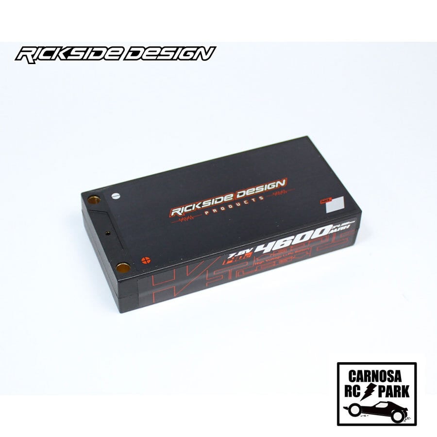 【RICKSIDE DESIGN リックサイドデザイン】7.6V4600mAh 140C Li-HV Super LCG SHORT PACK LIPO