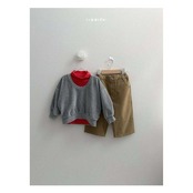 【取寄】minirobe ボタンピーチパンツ|冬服|韓国子供服