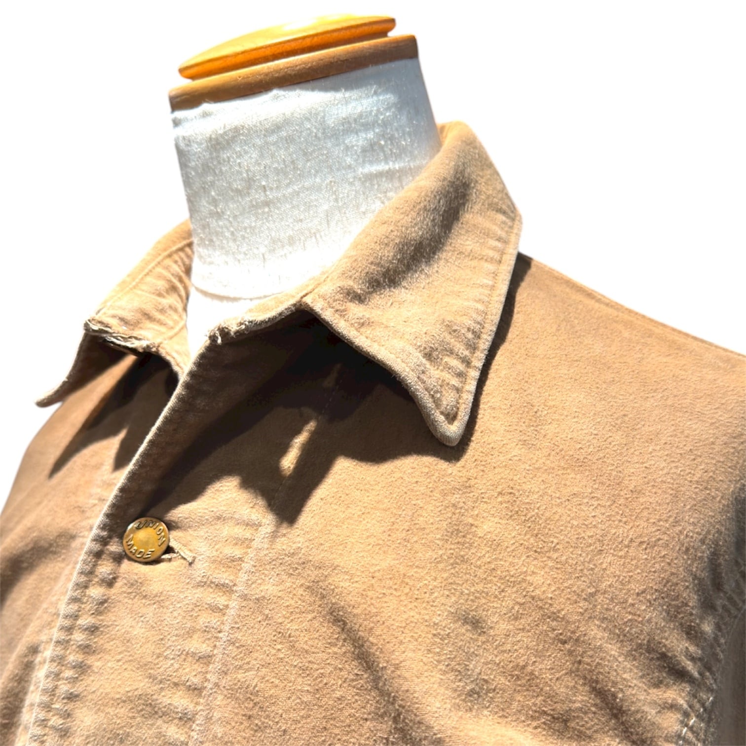 REMI RELIEF / Moleskin Coverall Jacket Beige | 【FLAGS】メンズ