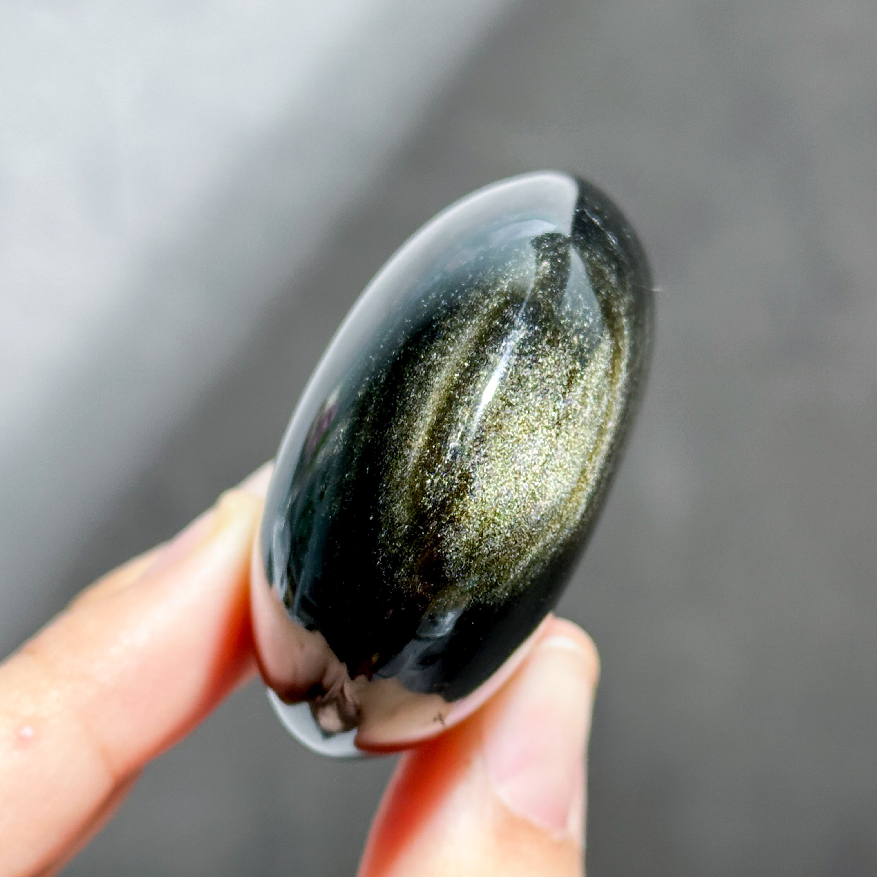 ゴールデンシーンオブシディアン パーム43◇Goldensheen obsidian