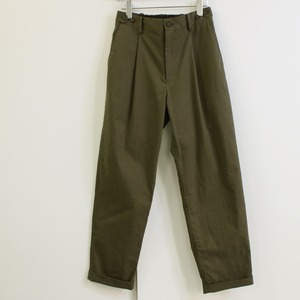 COMM.ARCH  コム・アーチ　ORGANIC COTTON CHINO オーガニックコットンチノパンツ　メンズパンツ　-MUD CLAY-