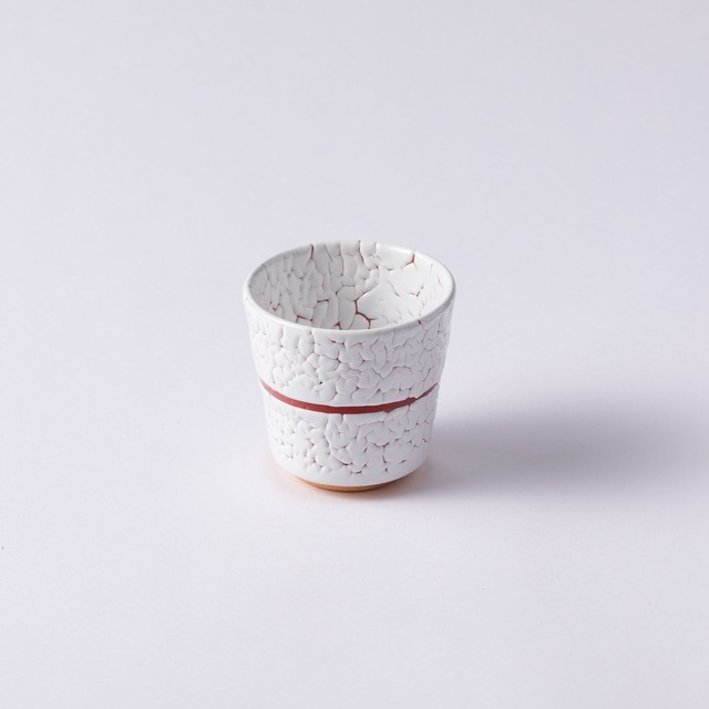 フリーカップ  赤線（8cm）