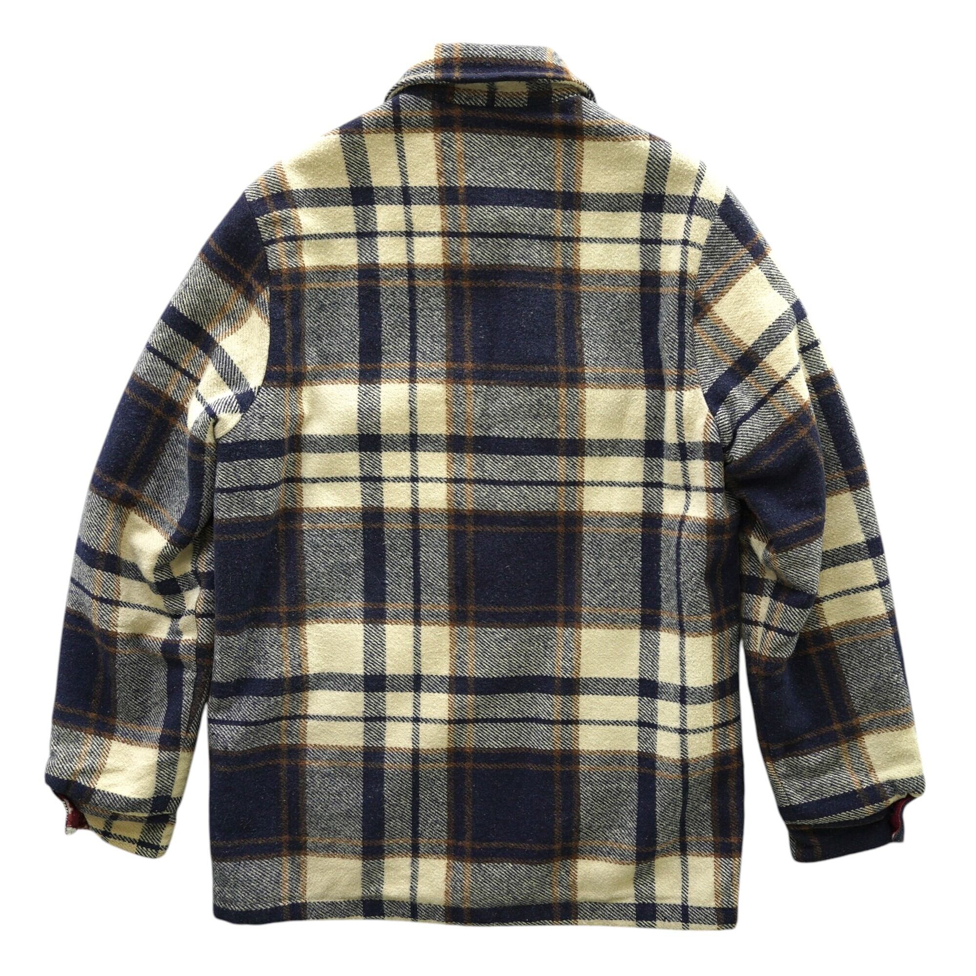 60s ユーロ ウールジャケット オンブレチェック 古着 CPOジャケット Vintage/60s〜/オンブレチェックウールスポーツジャケット/SIZE