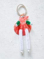 ハッピーホリデイズ・オーナメント(赤ヒオウギ・緑白)