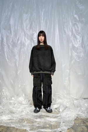 Nora Lily / Fluffy Popping Tops  BLACK