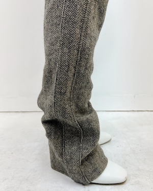 MARNI herringbone wool pants