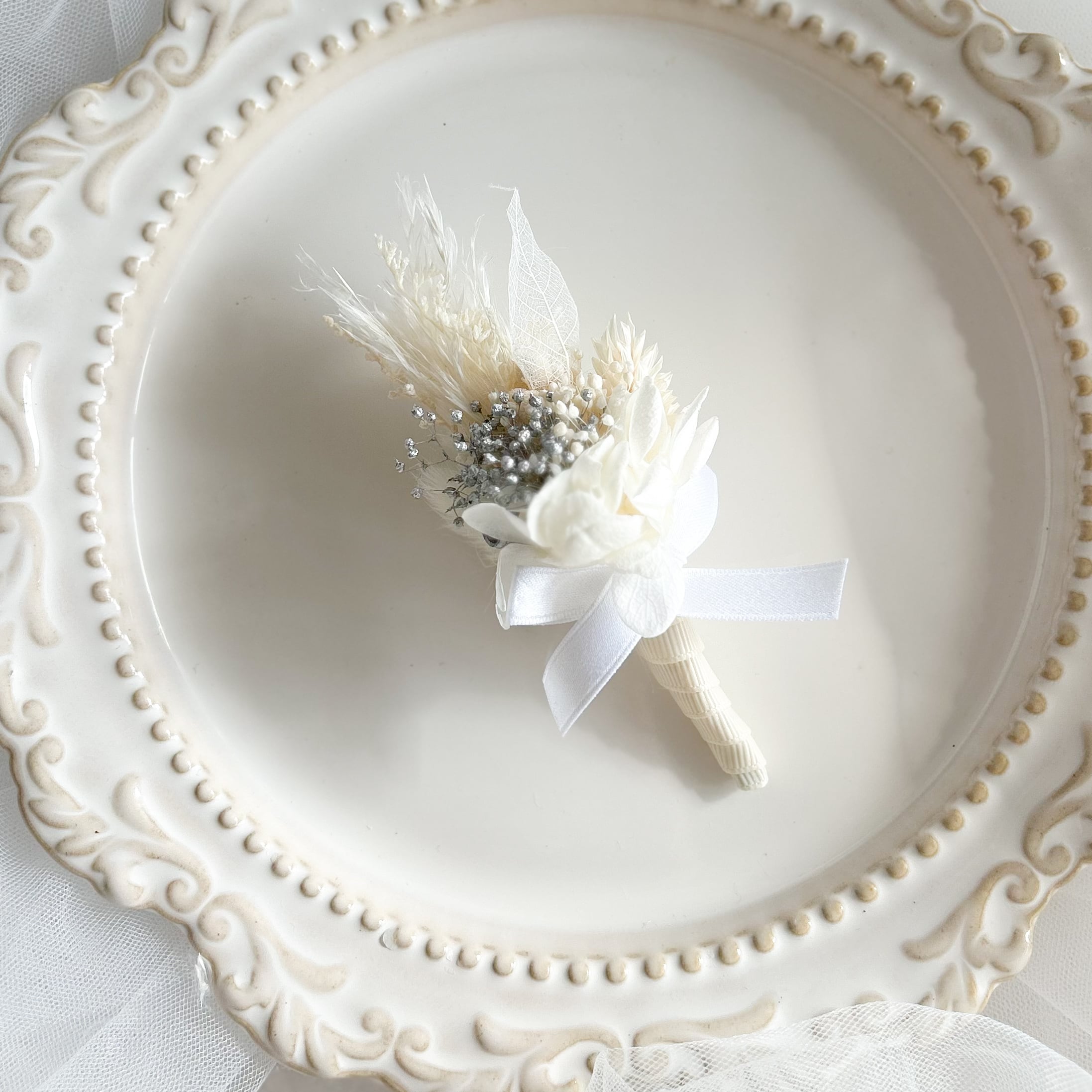 Silver white 【kids boutonia】