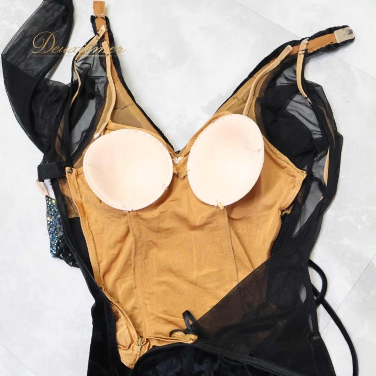 社交ダンス 衣装 ワンピース ドレス ベロア 黒 高級感 デモ 競技 パーティ 発表会 緑 青 クロッチ ブラック系 エレガント フォーマル 競技会 女性用 大人用 おしゃれ 上品 ストレッチ パーティードレス クラシック