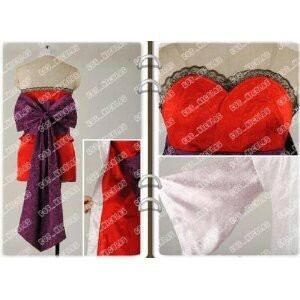 DK2083  VOCALOID からくり卍ばーすと 鏡音リン　コスチューム　　コスプレ衣装　完全オーダメイドも対応可能 K2083 VOCALOID からくり卍ばーすと 鏡音リン 風 コスプレ衣装 cosplay