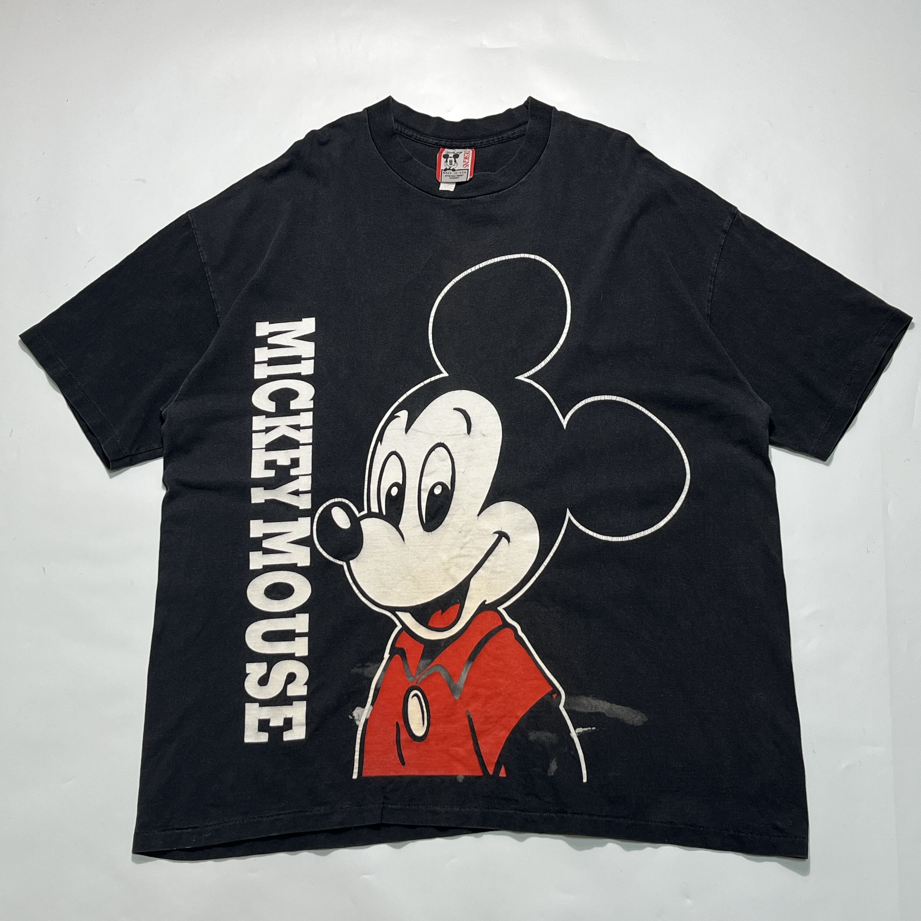 90's Disney USA製 ビンテージTシャツ XL 紺 ドナルド ディズニー