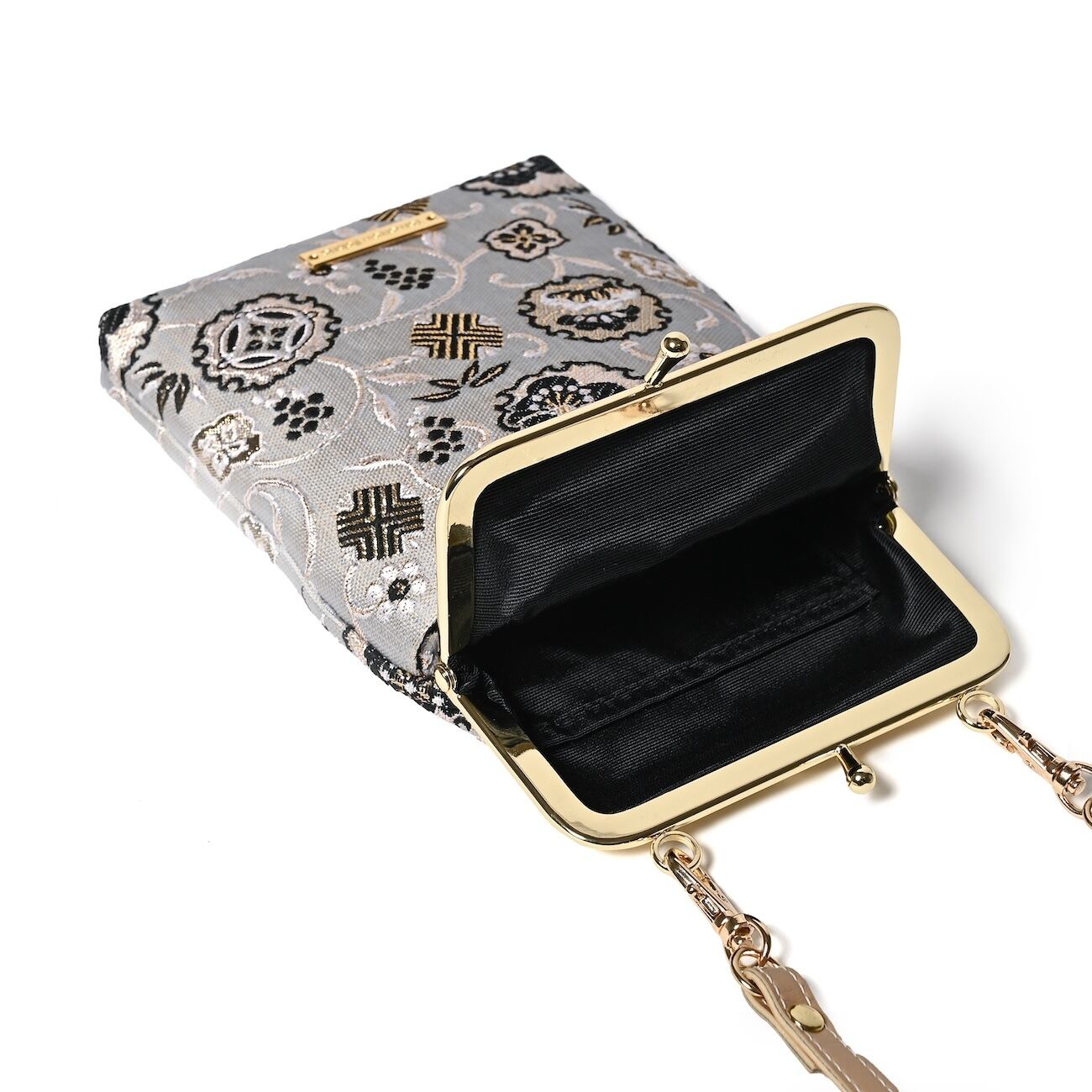 西陣織ショルダーバッグ YUKIWA / NSS8 | Tomorrow Fabric