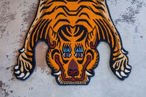 Tibetan Tiger Rug 《Mサイズ•ウール033》チベタンタイガーラグ