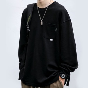 ★SIMPLE DESIGN ROUND NECK SWEATER　　　A0755