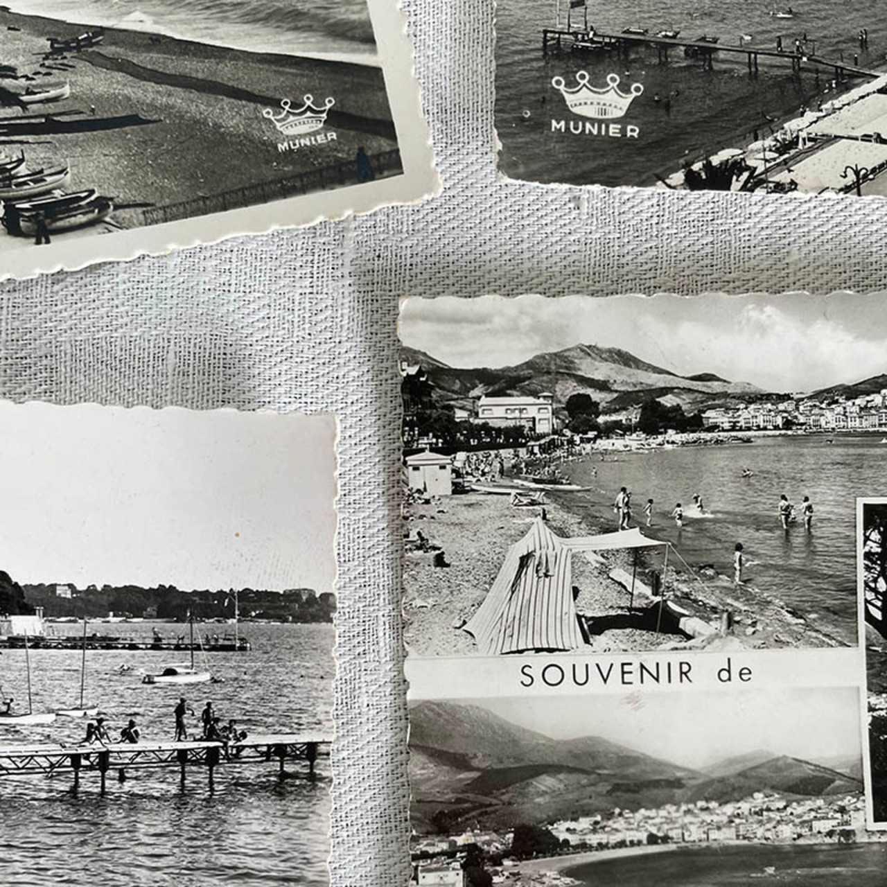 ポストカード　南仏ヴァカンス　5枚セット