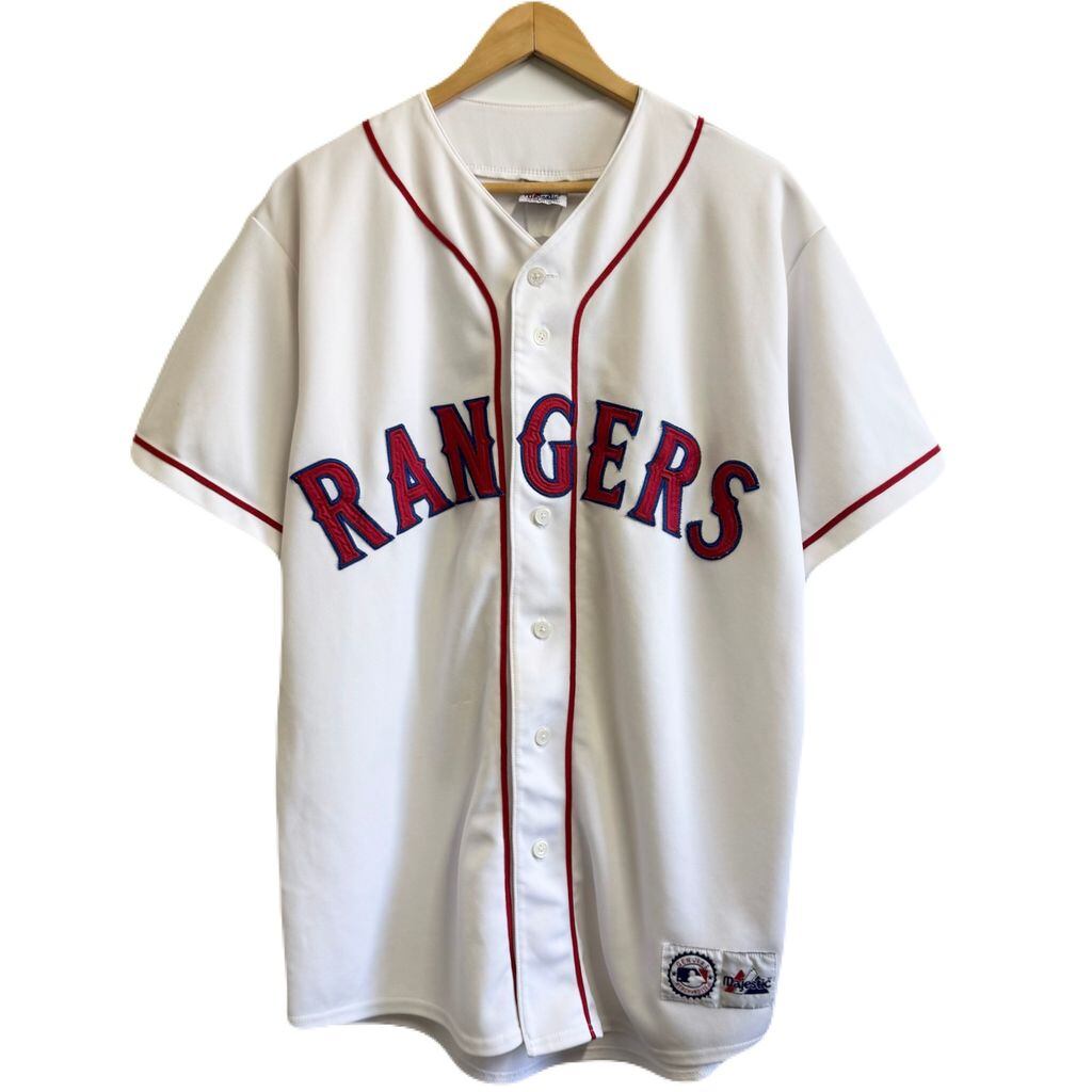 Majestic マジェスティック テキサス レンジャーズ MLB ゲームシャツ