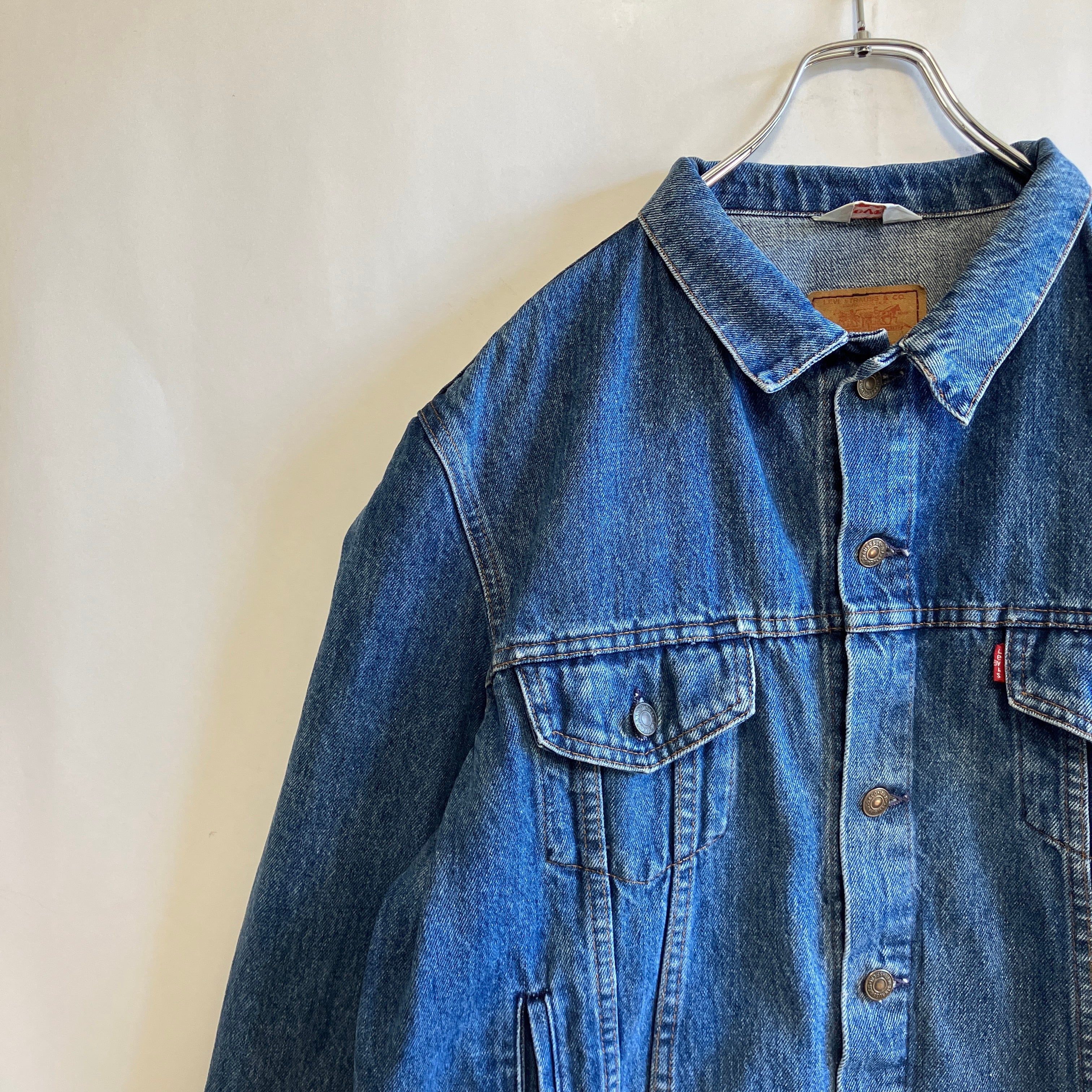 s ヴィンテージ フランス製 Levis デニム トラッカージャケット