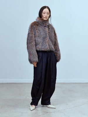 【26AW | WOMEN】THINGS THAT MATTER シングスザットマター / ファージャケット / IMITATION FOX FUR JACKET　0586TM0609P