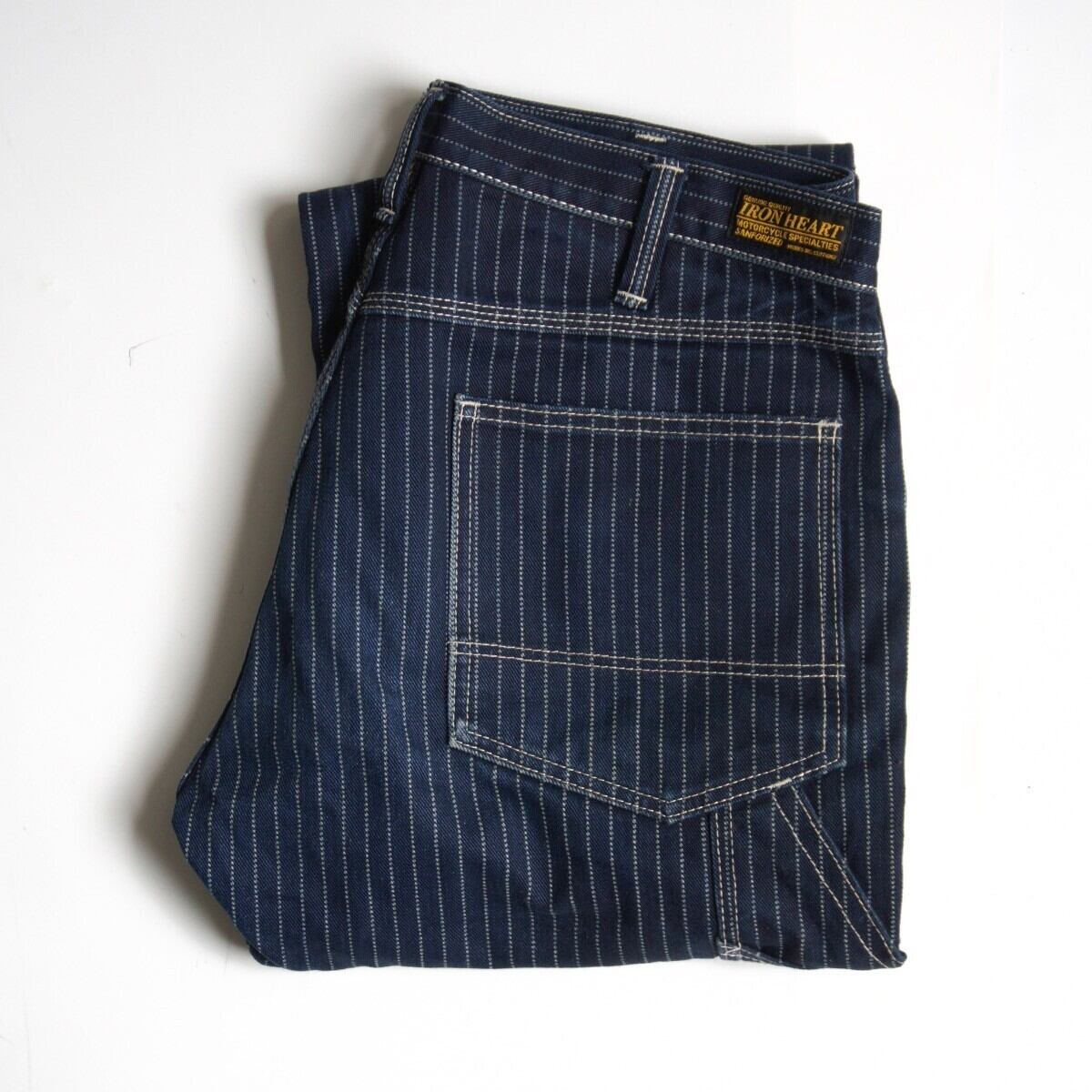 IRON HEART ウォバッシュ エンジニアペインターパンツ ホワイト IRON