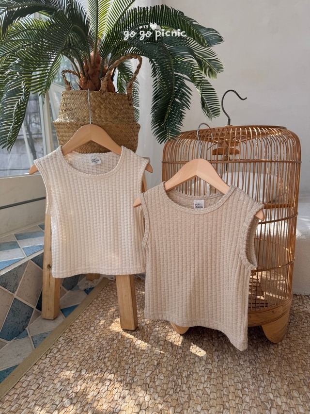 【取寄】gogo picnic｜lulu tee｜ルルT｜XS-XL｜kids｜26 summer