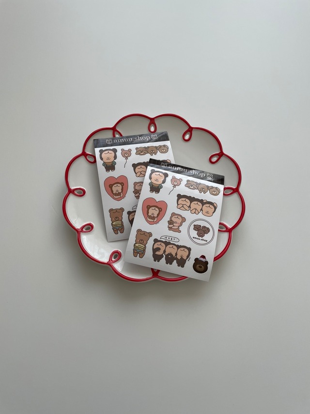 【即納】amuu original sticker