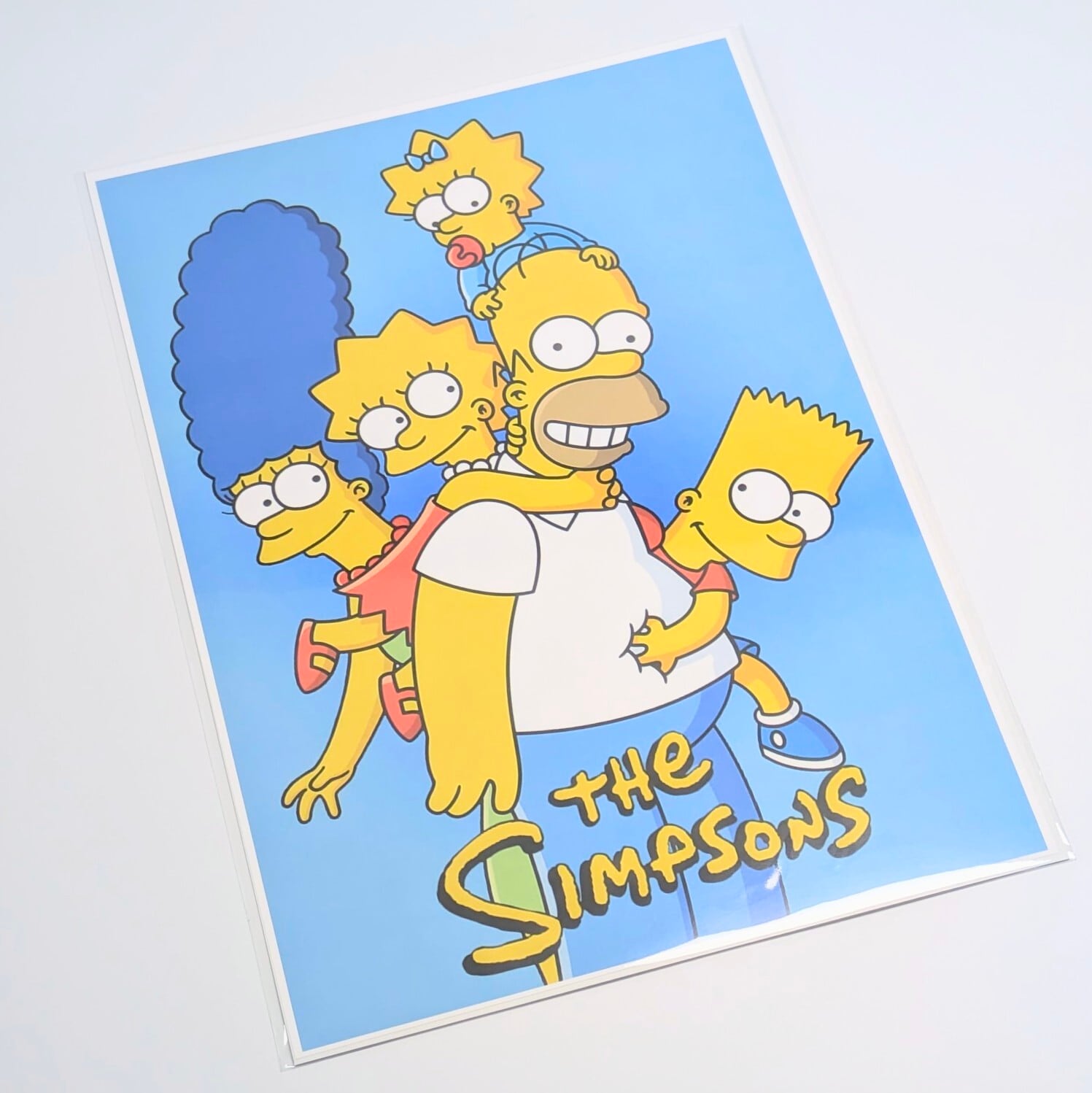 ♫ ちょうどいいB4ポスター ♫【 The Simpsons ( シンプソンズ )   】『 シンプソンファミリー 』〚アメリカン雑貨 アメトイ〛