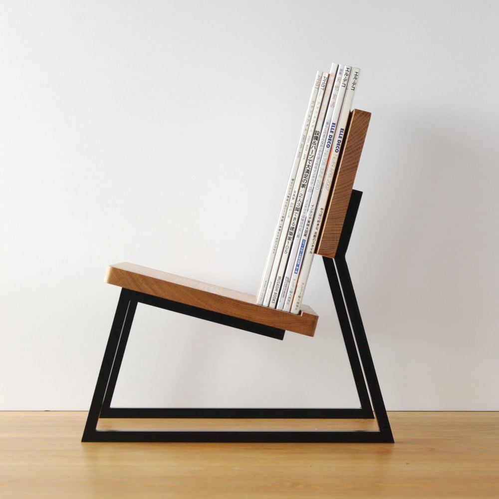 huchi／鉄脚マガジンラック | inahono furniture