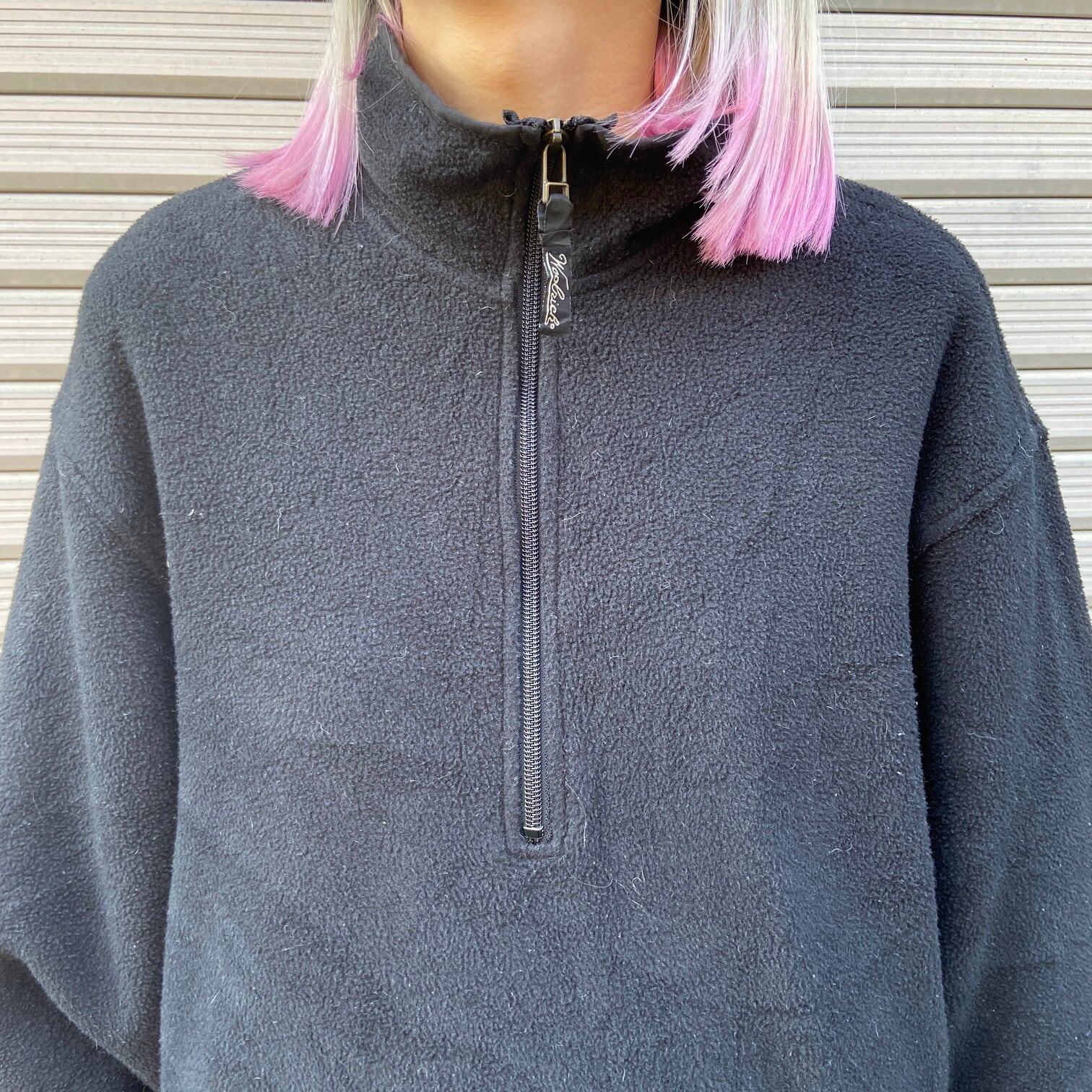 WOOLRICH ウールリッチ ハーフジップ フリースジャケット プルオーバー 