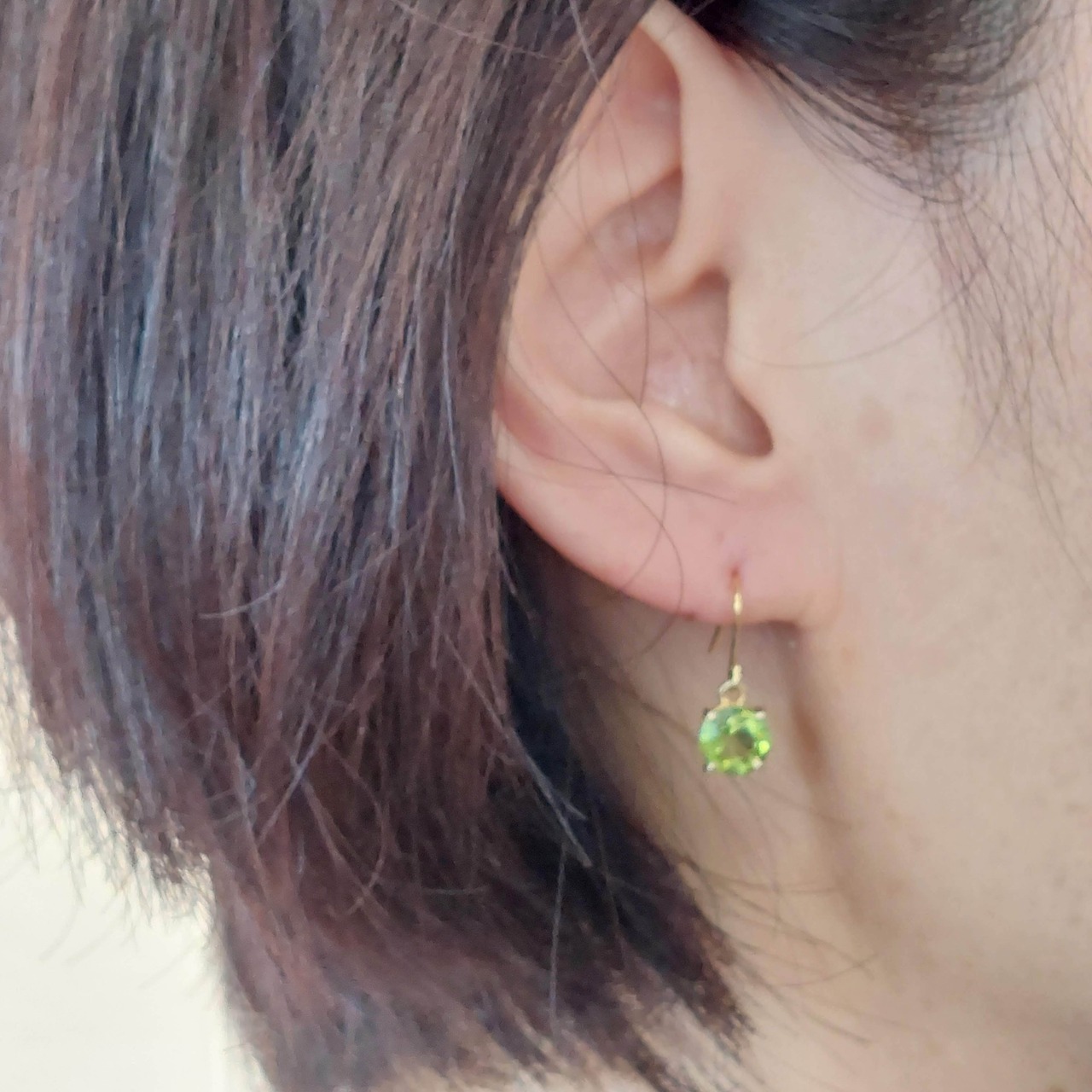 ペリドットピアス