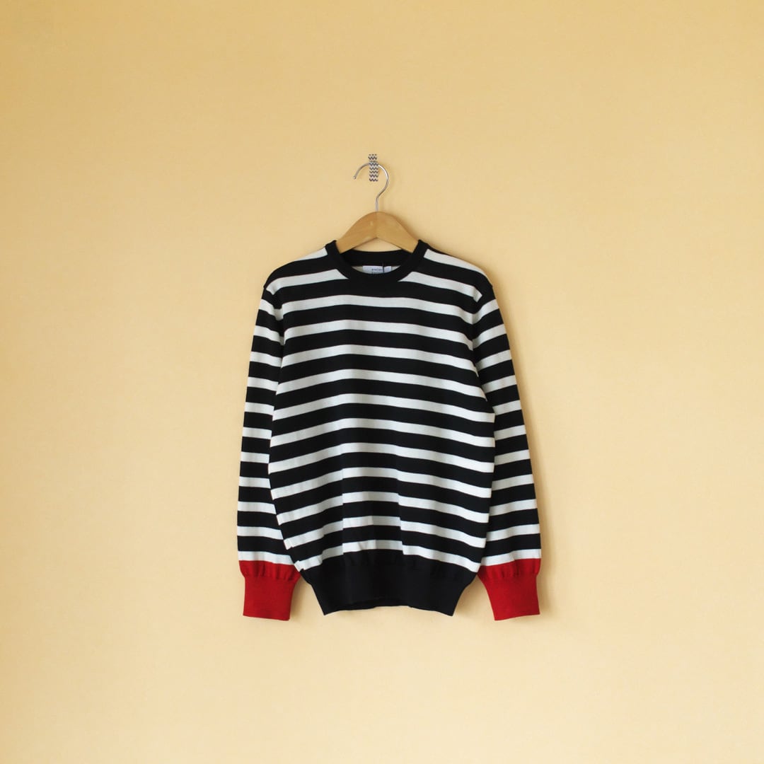 atelier naruse アトリエナルセ ウールボーダーニット