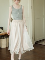 Odette Sheer Layered Skirt F0702