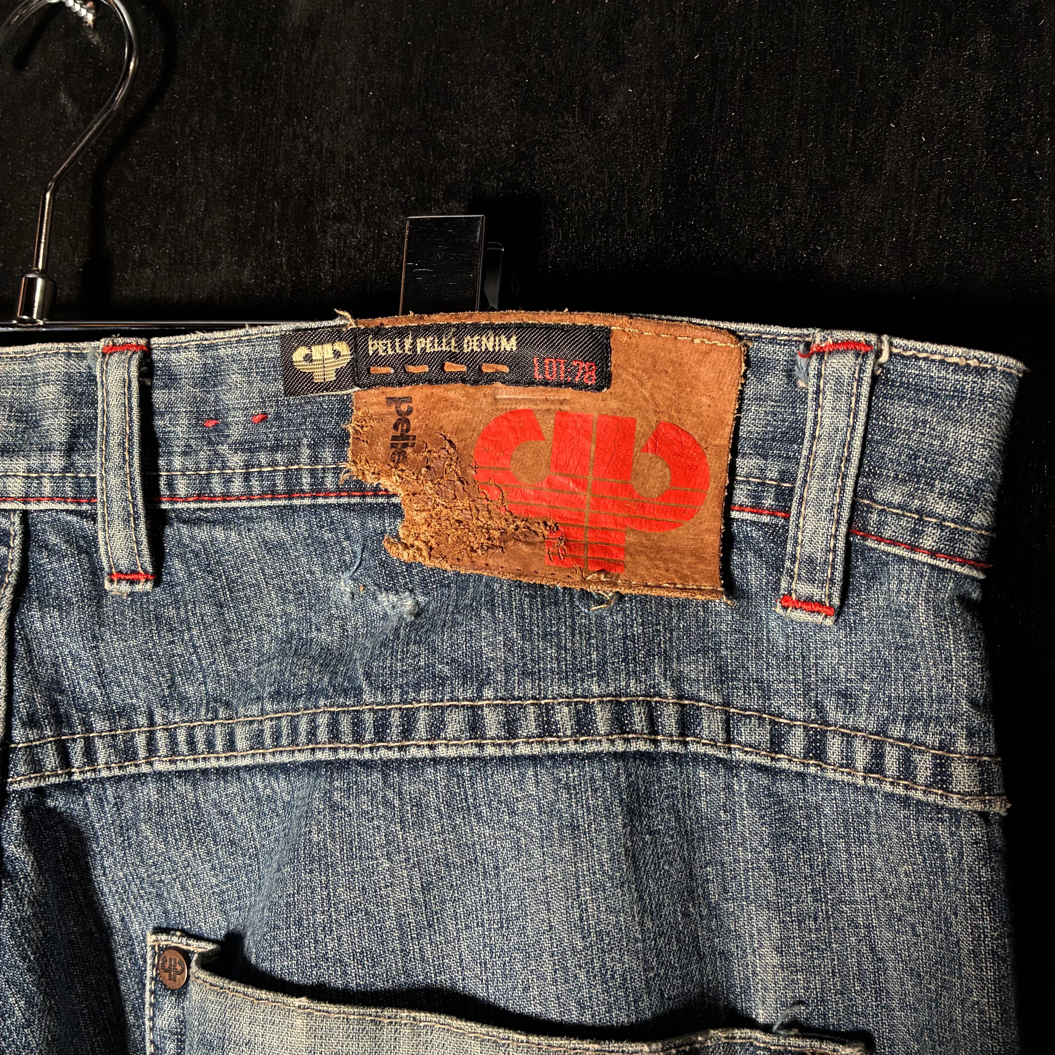 PELLE PELLE Hip Hop Denim Pants W36 ペレペレ ヒップホップ デニム