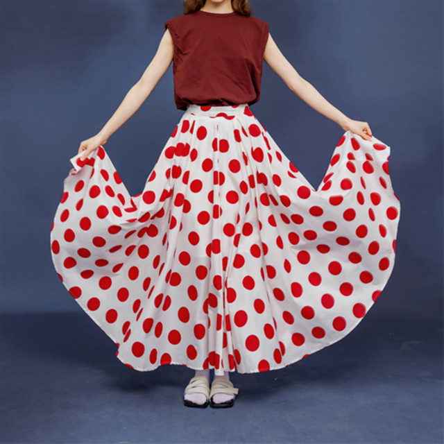 ドットフレアスカート　10890