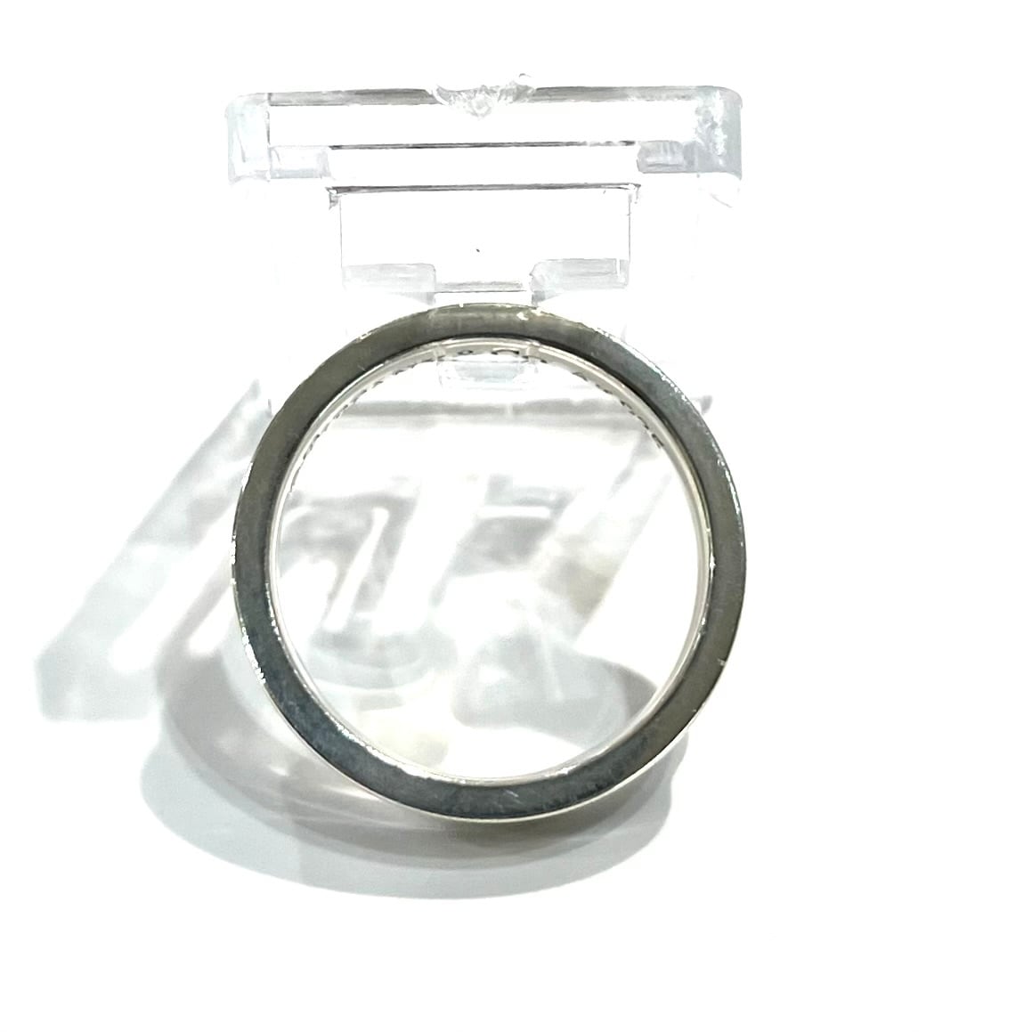 TIFFANY&CO】 【6号 】2410細T&CO ナローシルバー925ヴィンテージ
