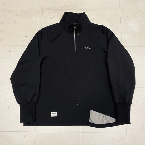elephant TRIBAL fabrics エレファントトライバルファブリックス 21FW Out of alignment Half Zip Sweat　【中目黒R04】