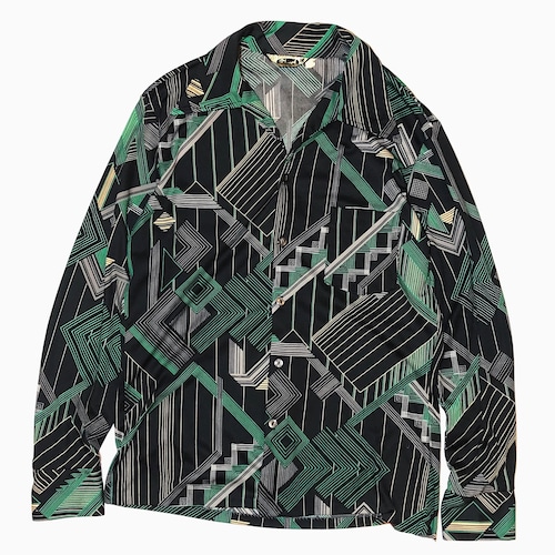 Vintage 70's【Triumph】Polyester Shirt
