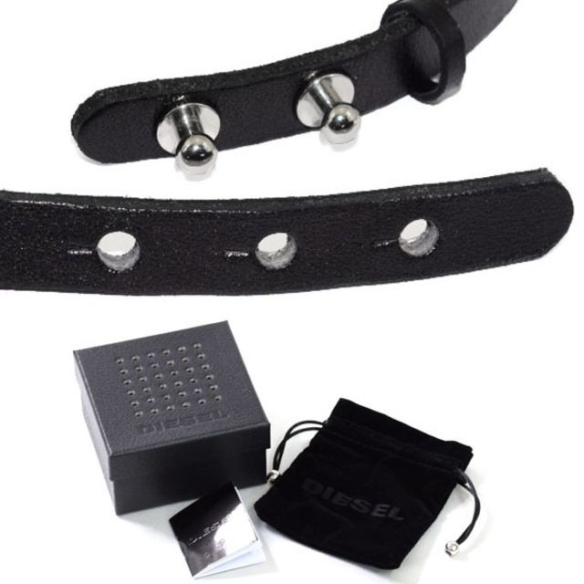 DIESEL ディーゼル DX0971040 ブレスレット レザー メンズ