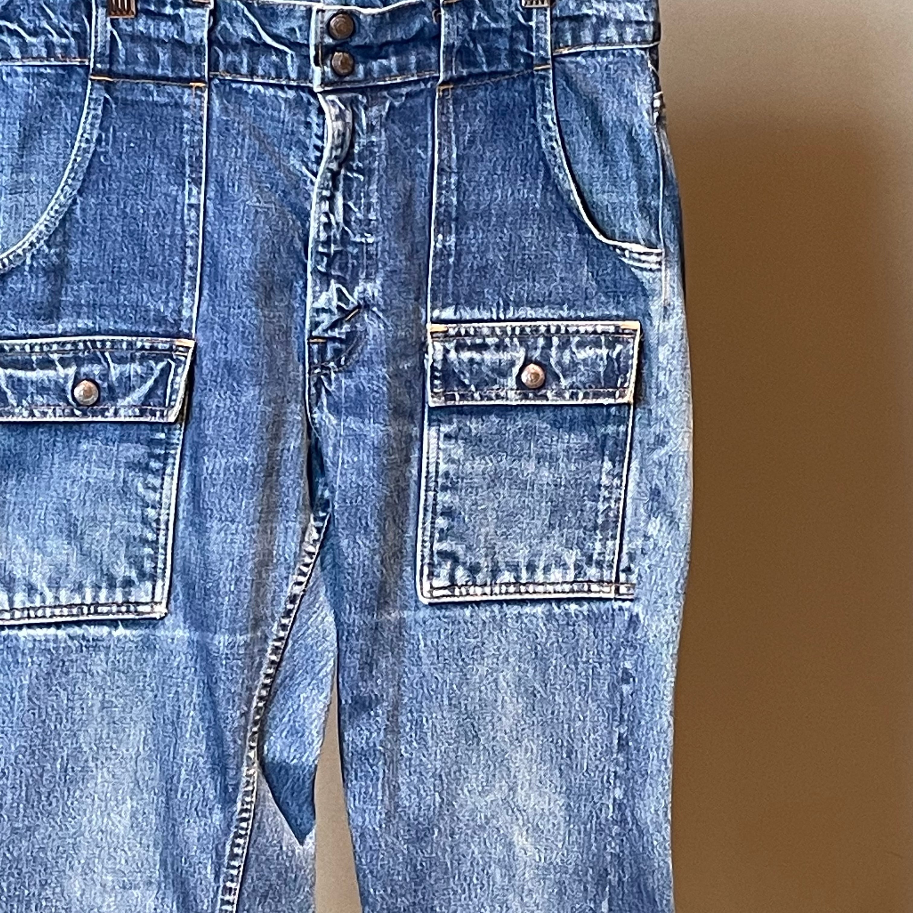 70s〜80s Levi's ブッシュパンツデニムブーツカット | used&vintage aoakua