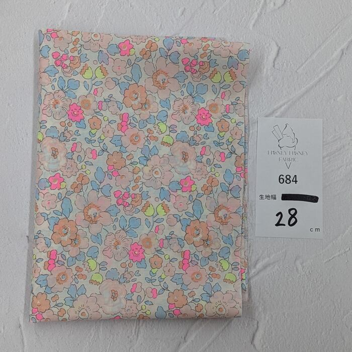 《684》◆輸入 リバティ LIBERTY タナローン カットクロス ハギレ