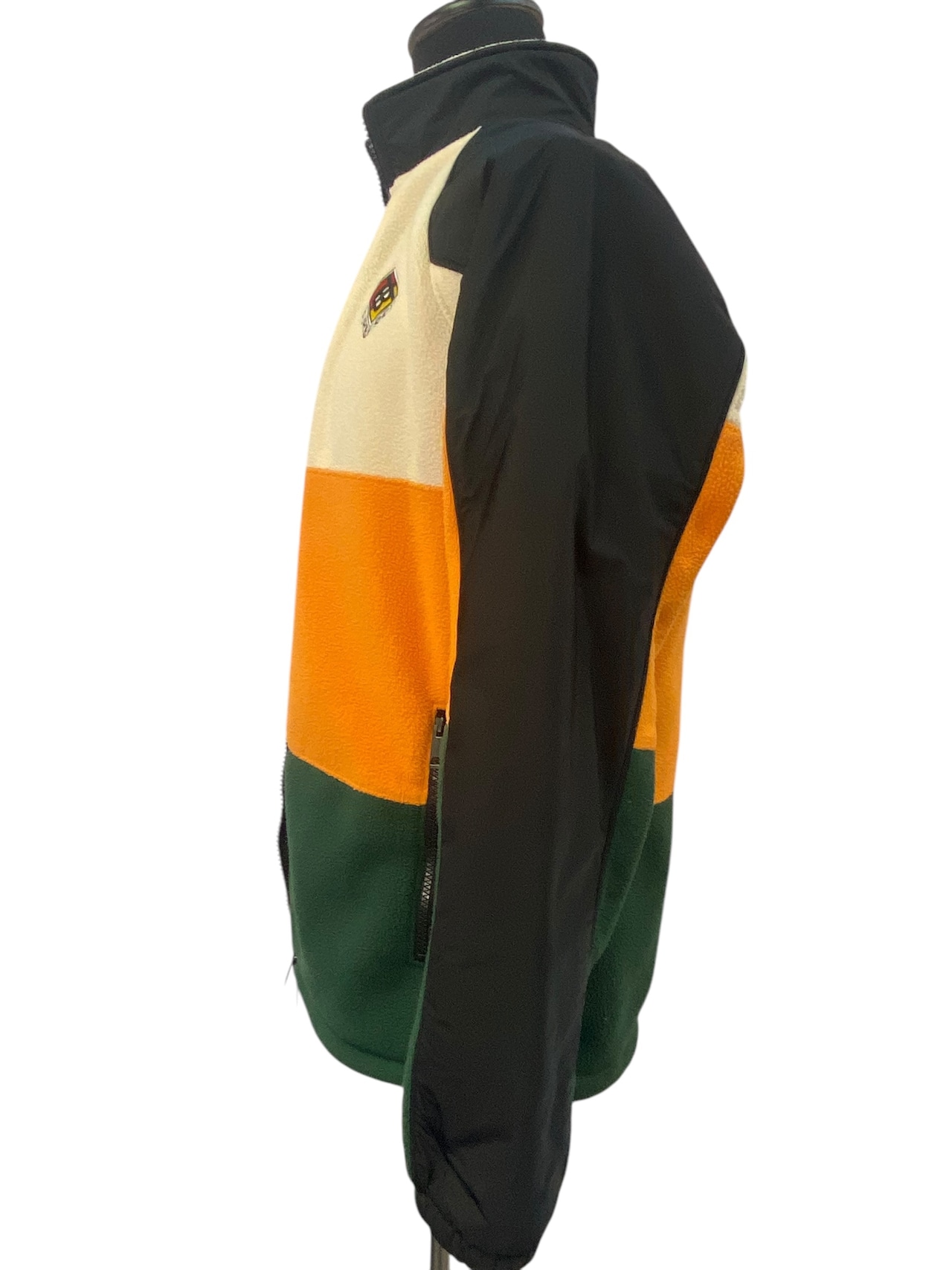 【BURBERRY】バーバリー TB Logo Color Block Fleece Zip Up Blouson TBロゴ カラーブロック フリースジップアップブルゾン